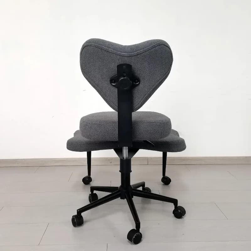 Sedia da Ufficio Moderna Stile Cross-Legged con Schienale Regolabile per Meditazione e Relax, Sgabello per il Tempo Libero