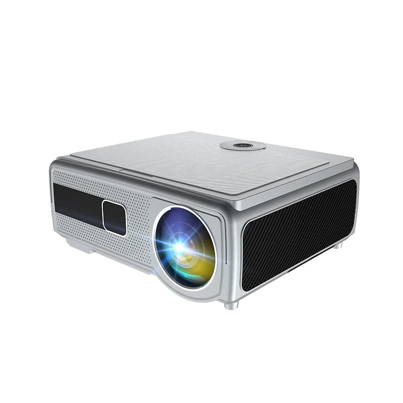 E690H Mini Portable Projector 4K Android 5G WiFi 1000ANSI Lumens 1080P Full HD LCD LED Google TV