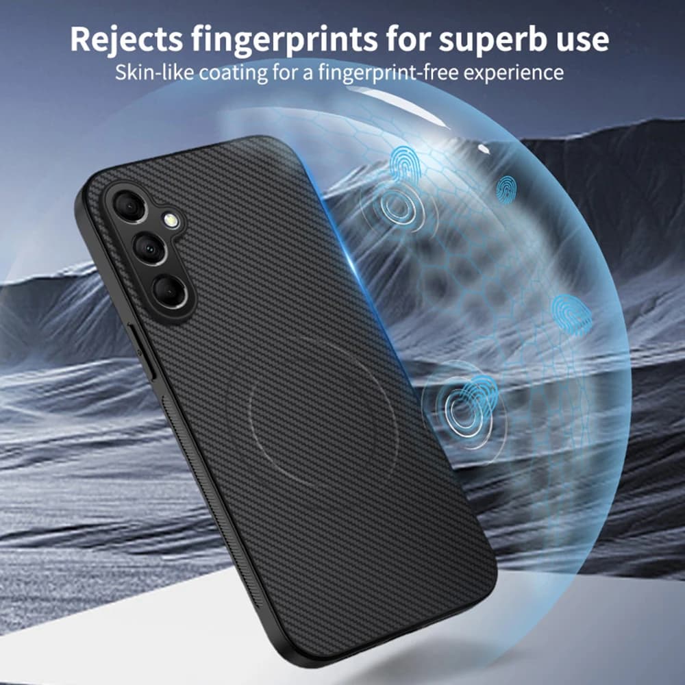 Carbon Fiber Texture Wireless Charging Magnetic Case For Motorola Edge 50 Neo 60 70 Fusion Pro Moto G84 G75 G86 Power Cover