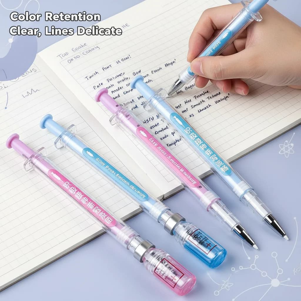 Penna Spray Creativa a Forma di Ago per Trucco Semipermanente - Disponibile in Colori Assortiti (Confezione Bulk)