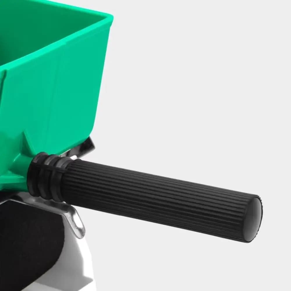 ABS Plastic Manual Gluing Machine with Expanded Rubber Wheel and Aluminum Roller Type Drum