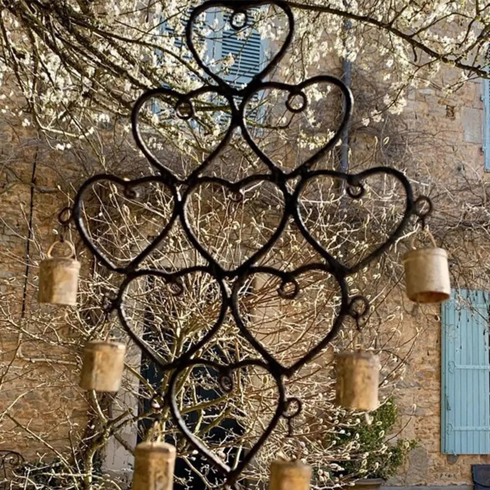 Bell Crafts Hanging Bells Bells Clear Sound Metal Wind Chime Loud Anti Lost Grazing Bells Garden