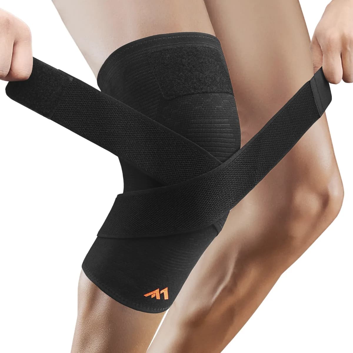 Sports Straps Nylon Gymnastic Race Fitness Weights Fastening Cycling Pressure Basket Outdoor Hiking Protection For Knees