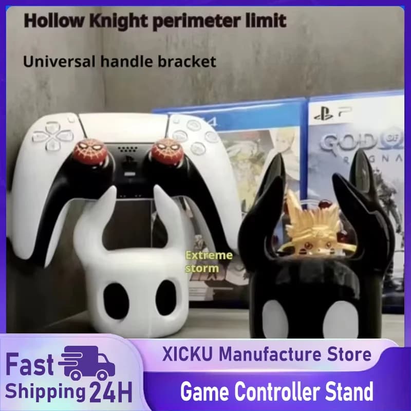 New Hollow Knight Theme Controller Holder, Elegant Desk Display, Game Handle Holder Accessories