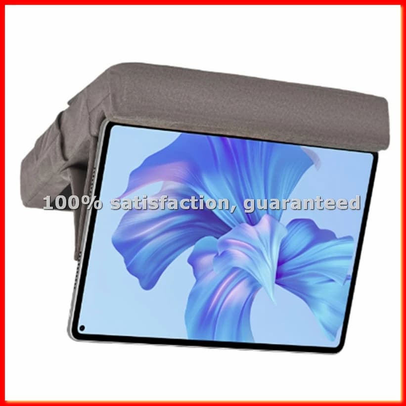 Tablet Pillow Stand with Storage Foldable for Holder for Bed & Lap and Desk Angle Adjustable Soft Pad Dock-ABWY