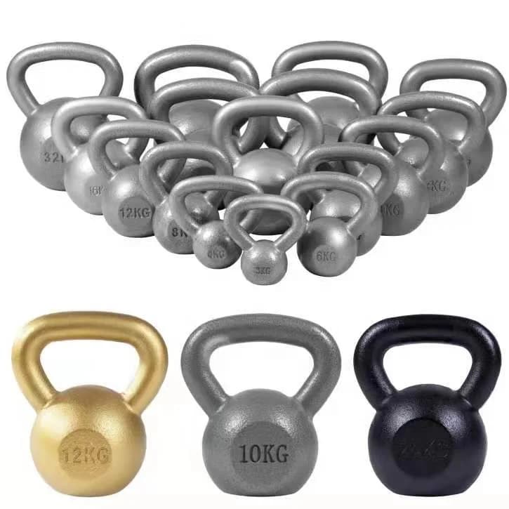 Kettlebell cast iron: fitness weights that promote sales