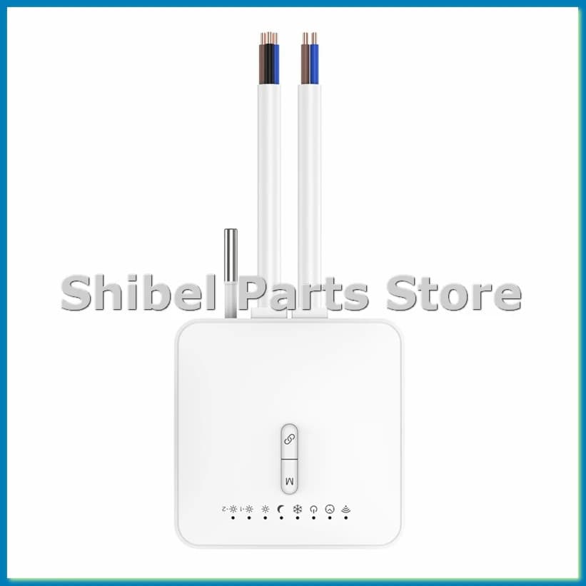 Tuya ZigBee Smart Thermostat for Pilot Wire Heating Radiator Support Electricity Monitoring Remote Control-A12I