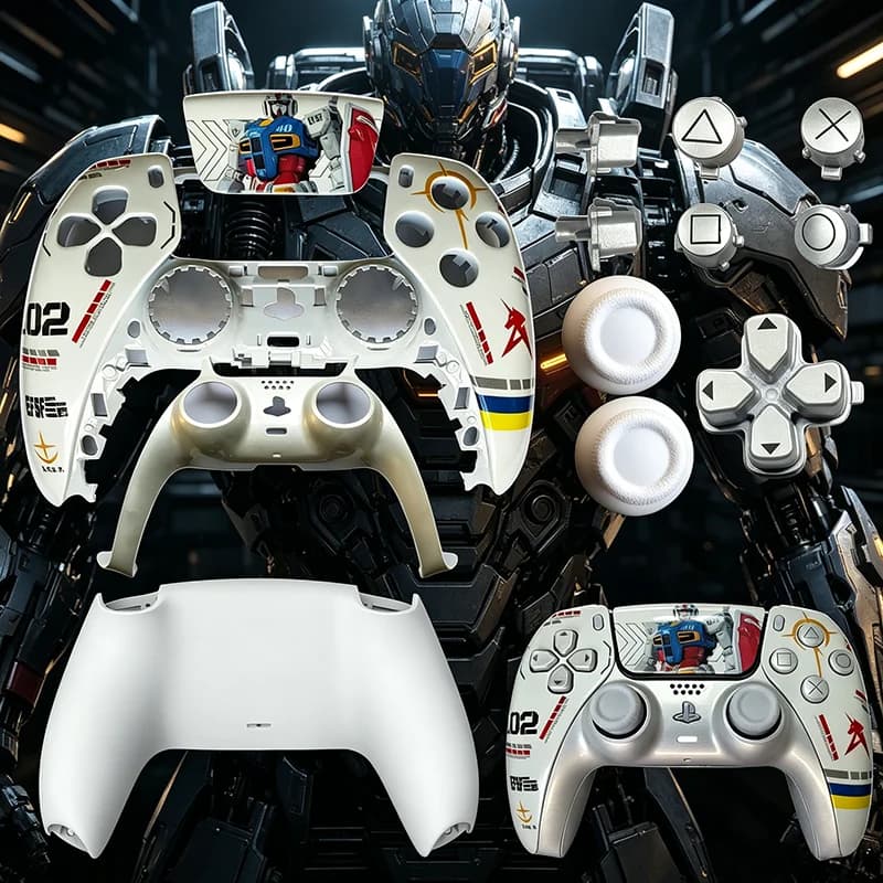 Kit di scocche in edizione limitata per controller PS5 - Faceplate + Touchpad + Striscia di rivestimento, accessorio di ricambio per la riparazione del gamepad