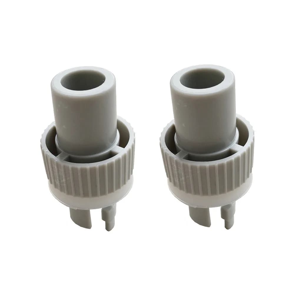 Adattatore per pompa gonfiabile per valvola dell'aria per barca, 2 pezzi, connettore leggero in PVC per kayak, paddle board, surf