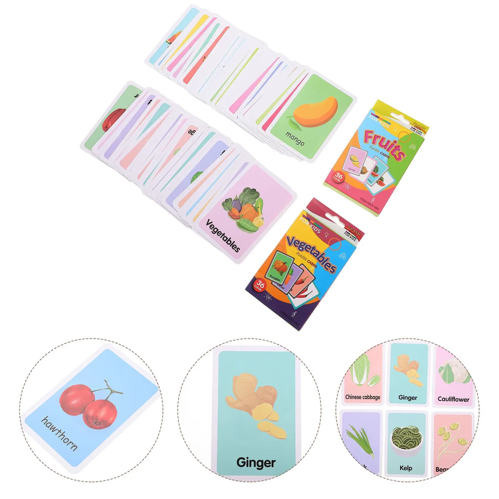 2 Set di Carte Educative Cognitive con Immagini e Parole per lo Sviluppo Cerebrale dei Bambini, Apprendimento Prescolare e Terapia del Linguaggio