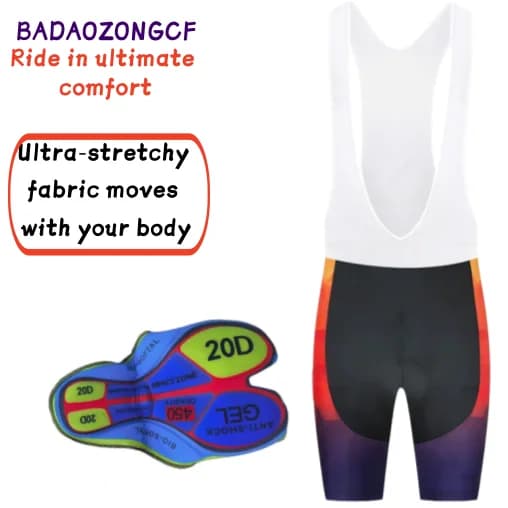NEW Outdoor Cycling Shorts Man Shockproof MTB Bicycle 20D Gel Cushion Lycra Shorts Summer Road Bike Shorts Cycling Tights