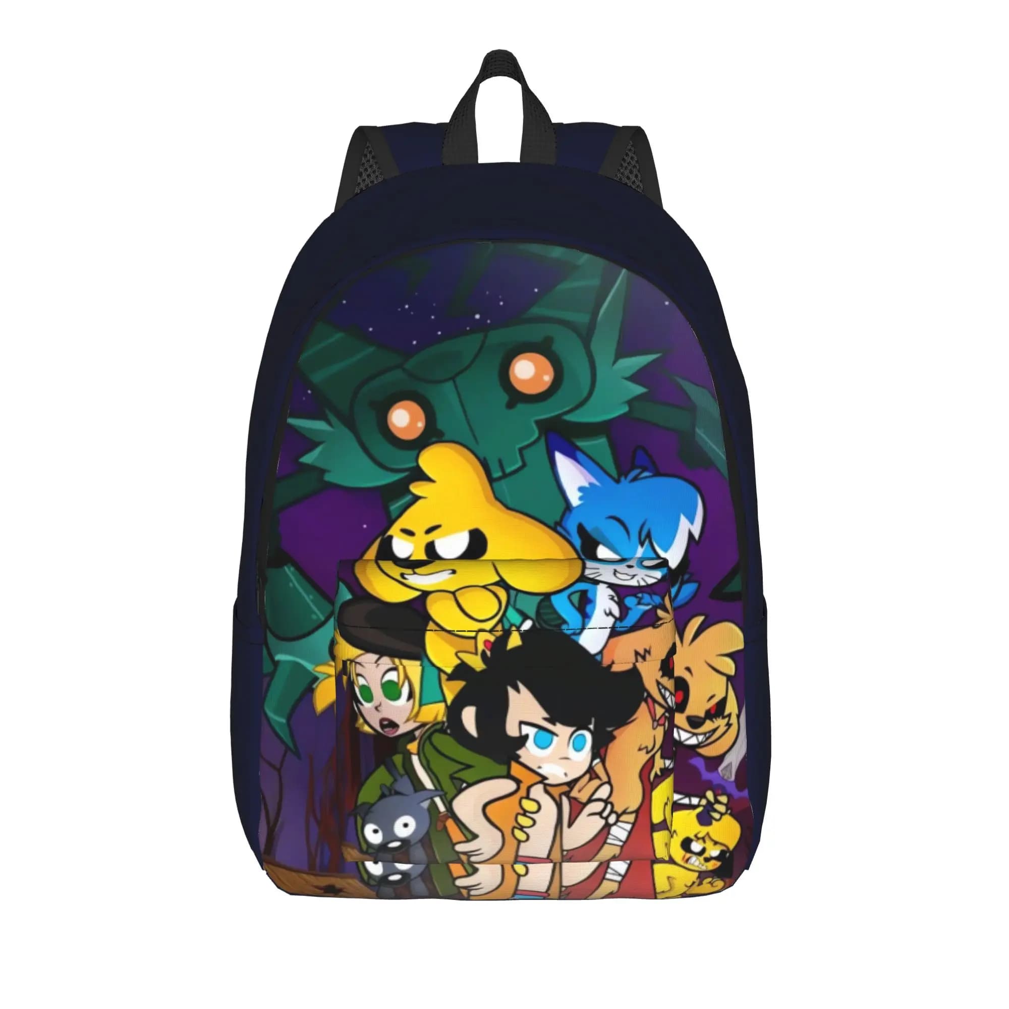 Kawaill Compadretes Mikecracked Backpack Youth Polyester University Backpacks Breathable Cute School Bags Rucksack