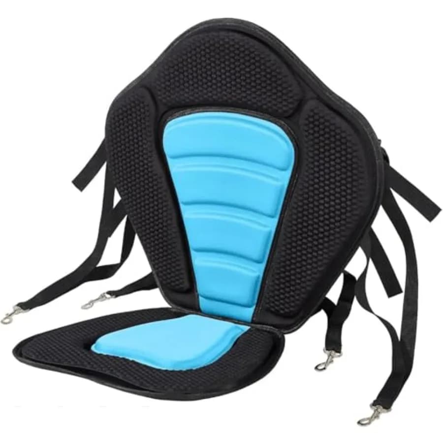 Sedile per Paddleboard, Accessori per Kayak, Sedia per Paddle Board da Pesca SUP, Cuscino Regolabile con Supporto per la Schiena per Sit On Top Boat