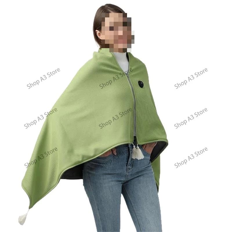 Electric Blanket Portable Heating Outer Wear Shawl Electric Heating Quick Office Outdoor Body usb Heating