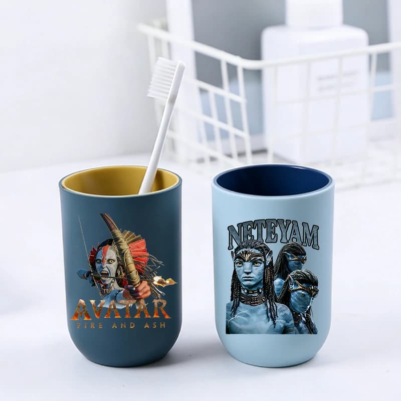 Avatar Fuoco e Cenere Spazzolino da denti Tazza Bambini Nuovi Disneys Kawaii Gargarismi Tazze Ragazzi Accessori da viaggio Organizzatore da tavolo Portapenne Regalo
