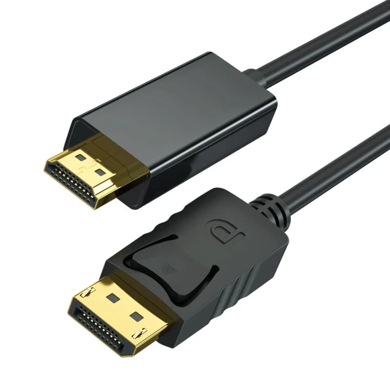 Cavo da DisplayPort 4K a HDMI compatibile adattatore da DP a HD porta di visualizzazione cavo Audio Video per PC Laptop Monitor per proiettore HDTV 3m