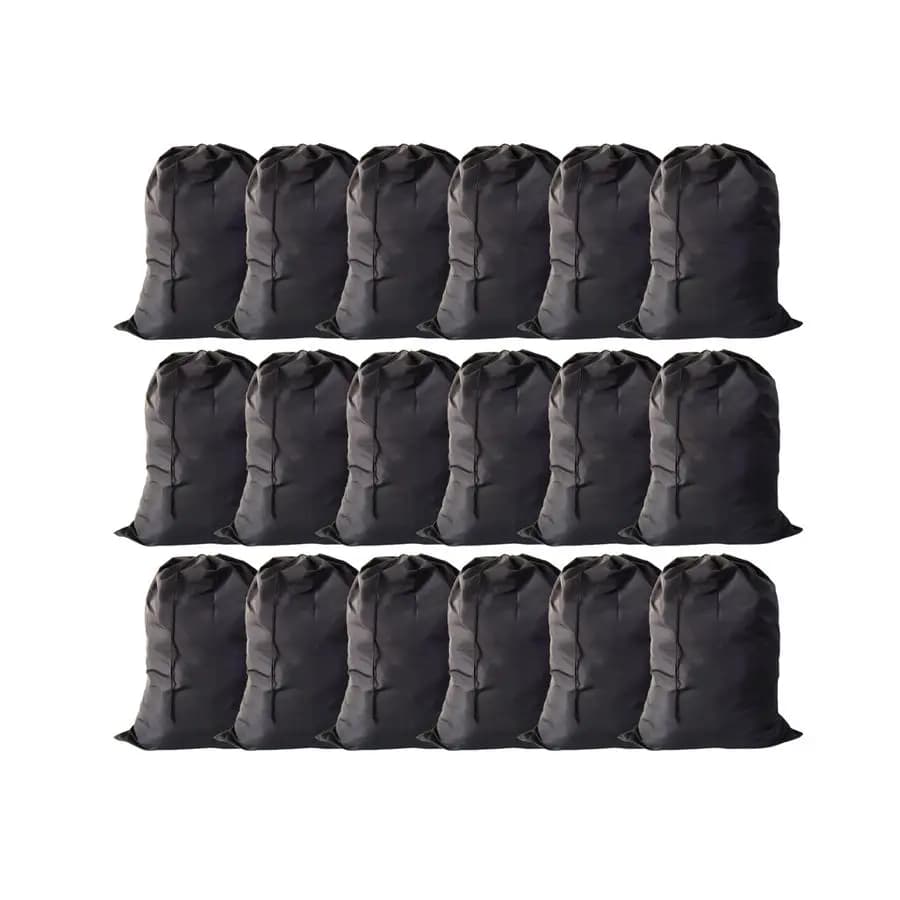 Bags for Bucato Extra Large, Pack of 18, Travel bags with Closure in Coulisse, 30x40, for University Students, Sleepers, Apartments, 18 Pieces