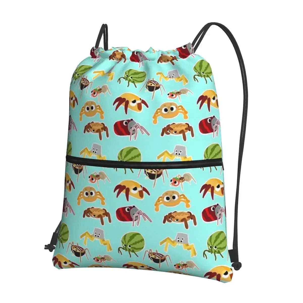 Zaini portatili Bugsnax Bug Pack Fan Art Kinda Bug, sacche con coulisse alla moda, sacchetti con coulisse per scarpe, per la scuola