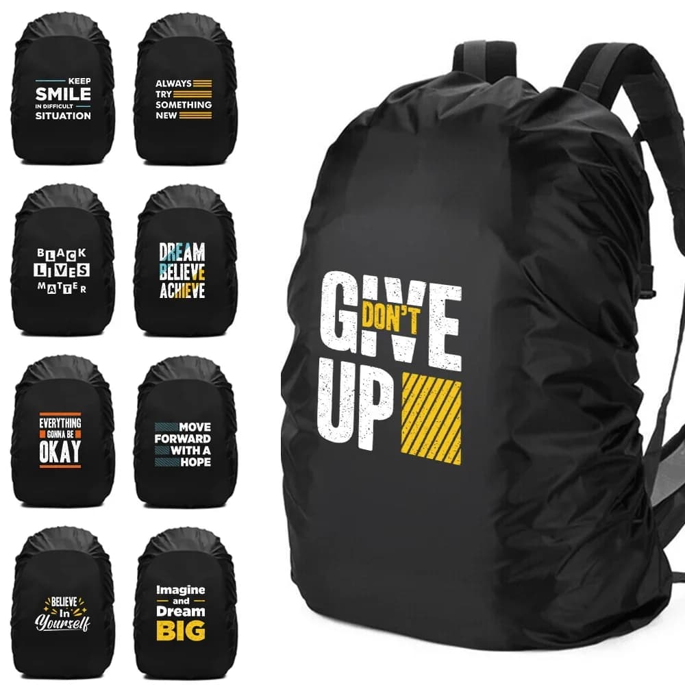 Backpack Rain Cover 20-70L Outdoor Camping Hiking Mountaineering Dust Covers for Backpack Waterproof Rain Cover Pattern