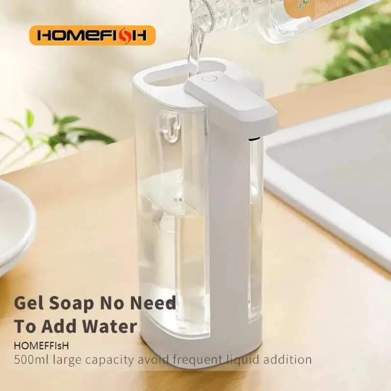 Dispenser automatico di sapone disinfettante per le mani da cucina con sensore automatico per lavatrice a mano