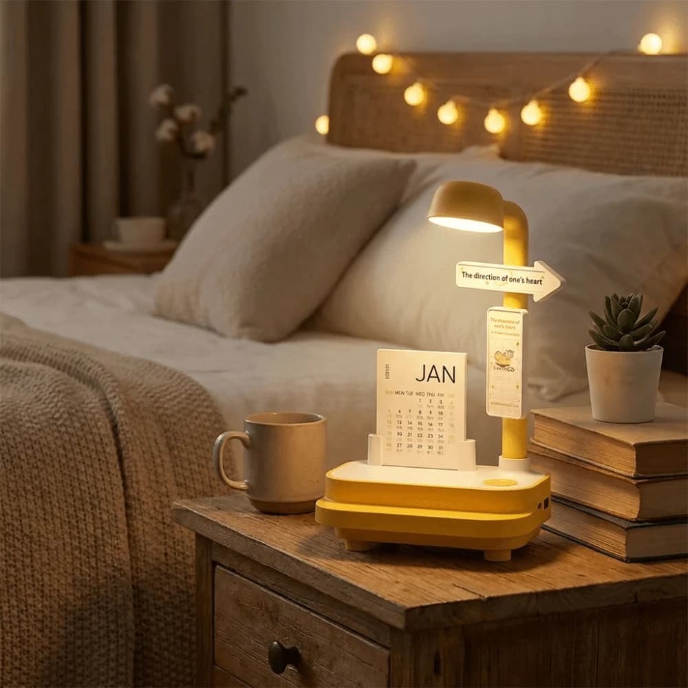 Compact Design Bluetooth Speaker Night Light Gentle Glow Exquisite Appearance Wireless Bluetooth Speaker Clear Sound