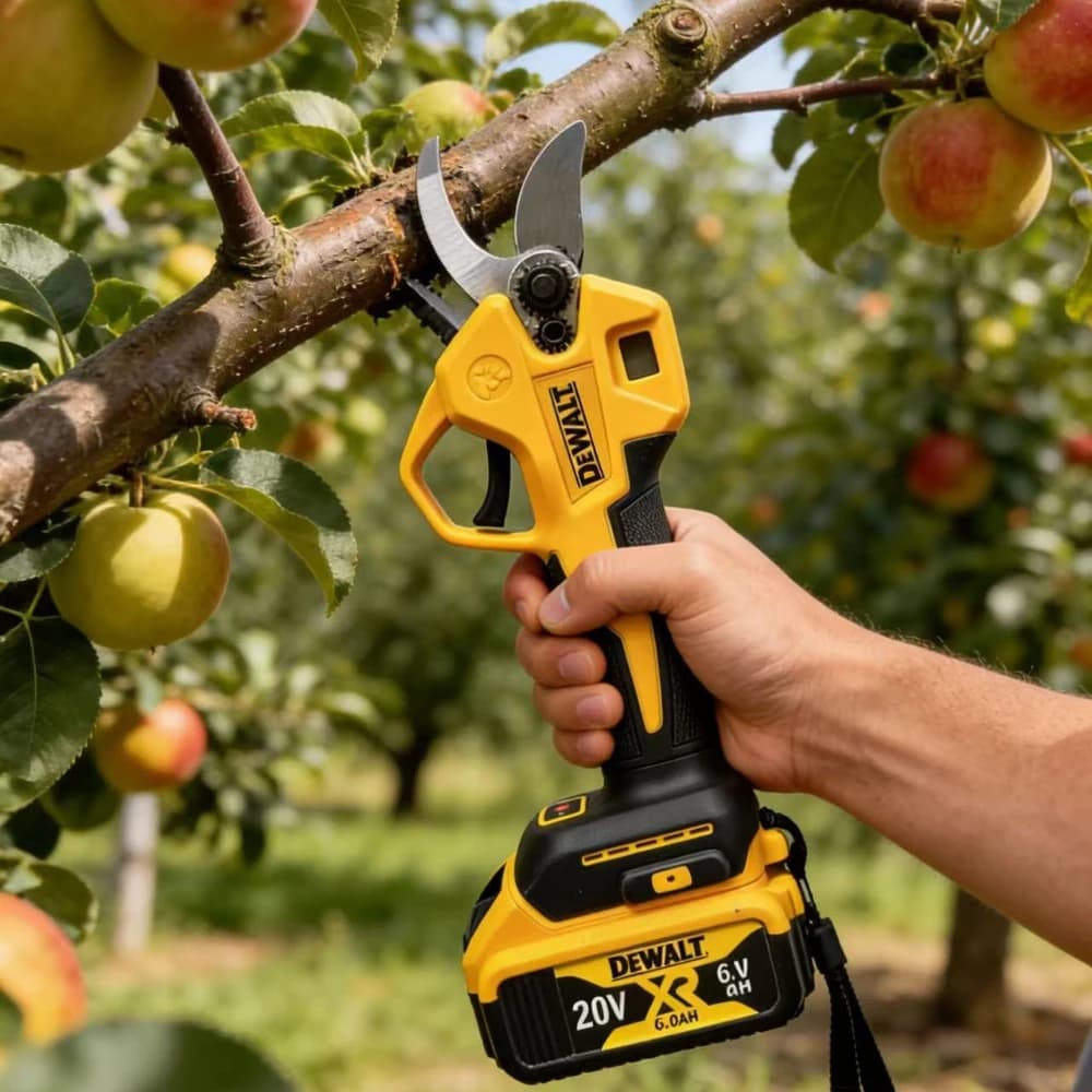 New Dewalt 18V Brushless Power Scissors 2026: The Ideal Tool for Precise Power and Without Stress of Fruit Trees and Coppers