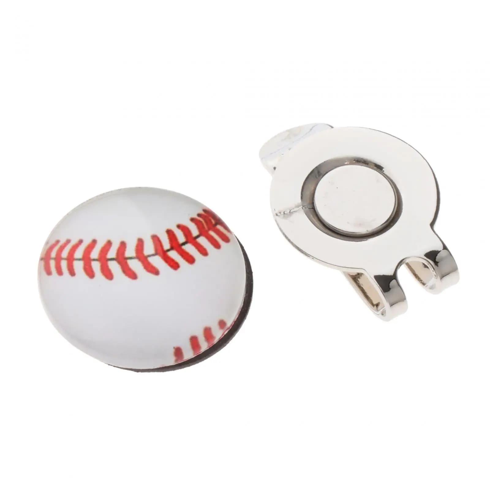 Golf Ball Marker Premium Lightweight Golf Ball Mark Tool Creative Beginners Golf Gift for Men Women Golfers Magnetic Hat Clip