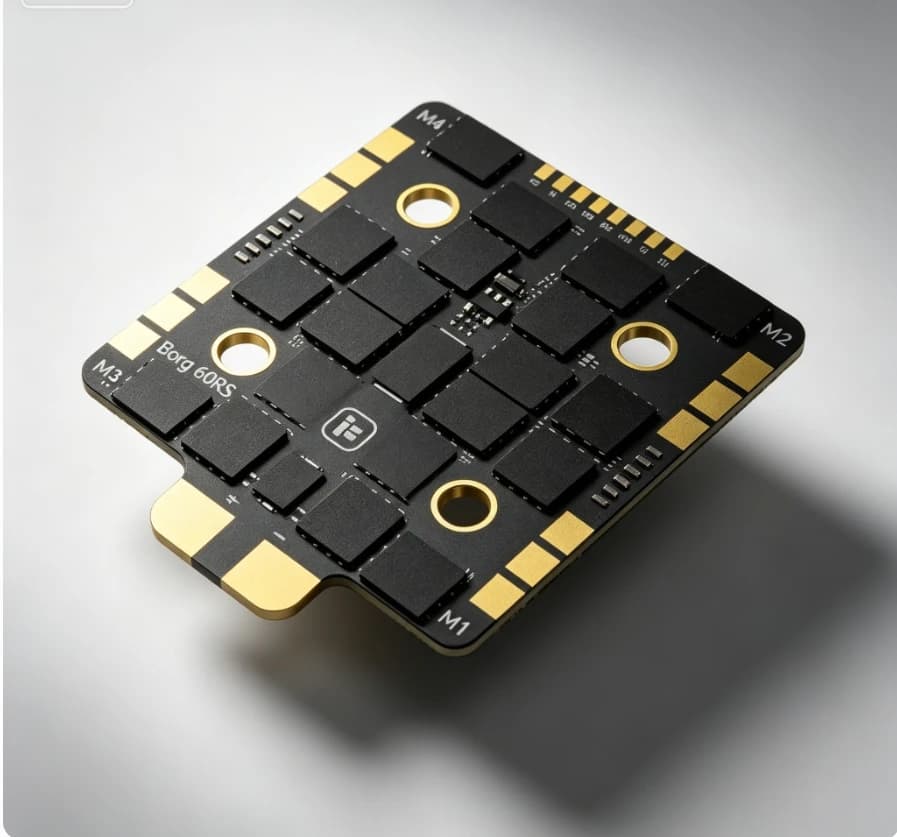 iFlight Borg 60RS 4-in-1 ESC 4-8S Lipo 20x20mm Mounting Holes Brushless Speed Controller for FPV Drone