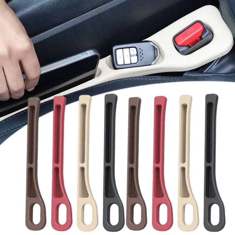 Organizer Universale Multifunzionale per Auto: Striscia Antiscivolo e Riempitivo per Fessure del Sedile in EVA, Accessorio Interno