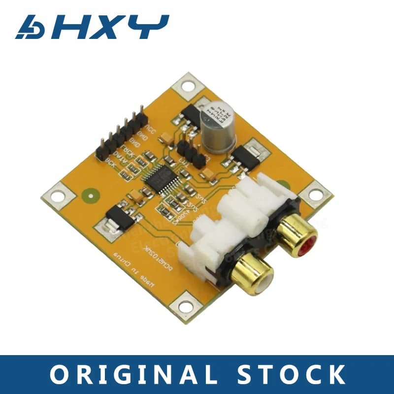 1PCS XY DC 5V-10V PCM5102 DAC Decoder I2S Card Reader Assembled 32Bit 384K Over ES9023 PCM1794 For Raspberry Pi Arduino
