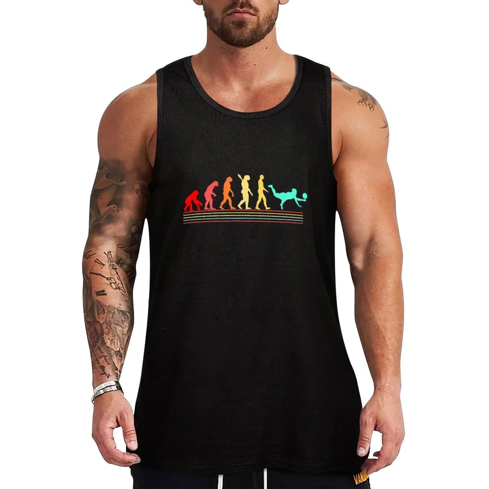 Volleyball Evolution Beach Volleyball Volleyball Tank Top Premium Soft Tank Top Traspirante e confortevole senza maniche