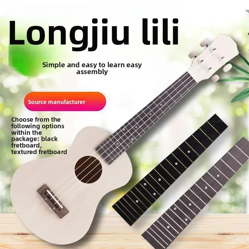 Ukulele Diy Craft Painting Kit Adult Beginner Sapele Acoustic Guitar Strings Beginner Guitar Acoustic Guitar Practice Guitar