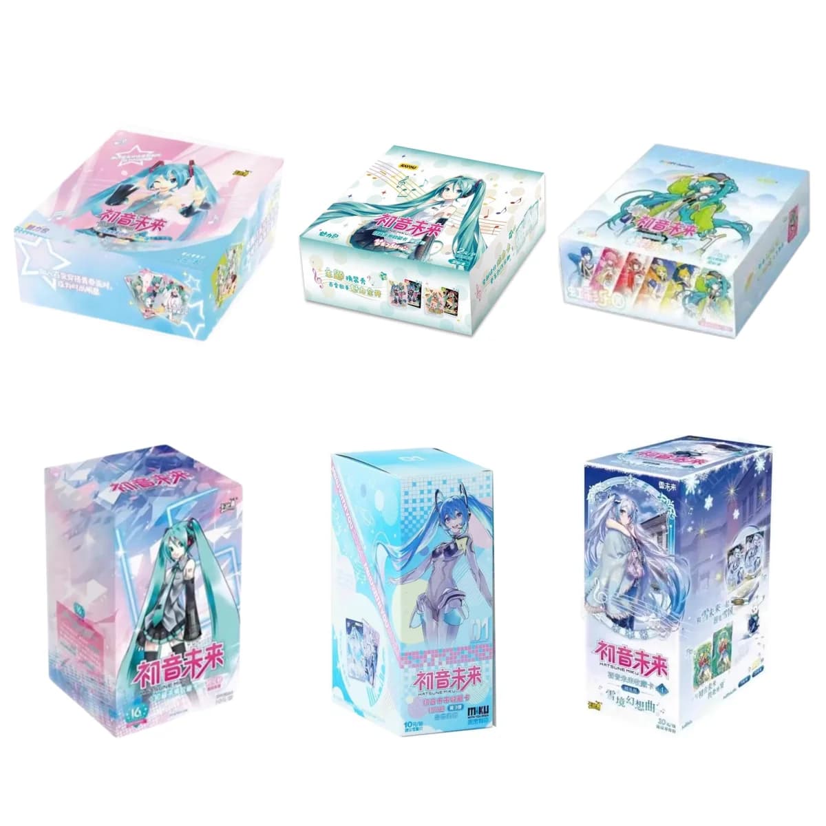 KAYOU Hatsune Miku Collection Card Beloved Virtual Idol Sparkling Superstar Series Party Birthday Symphony Card Birthday Gift