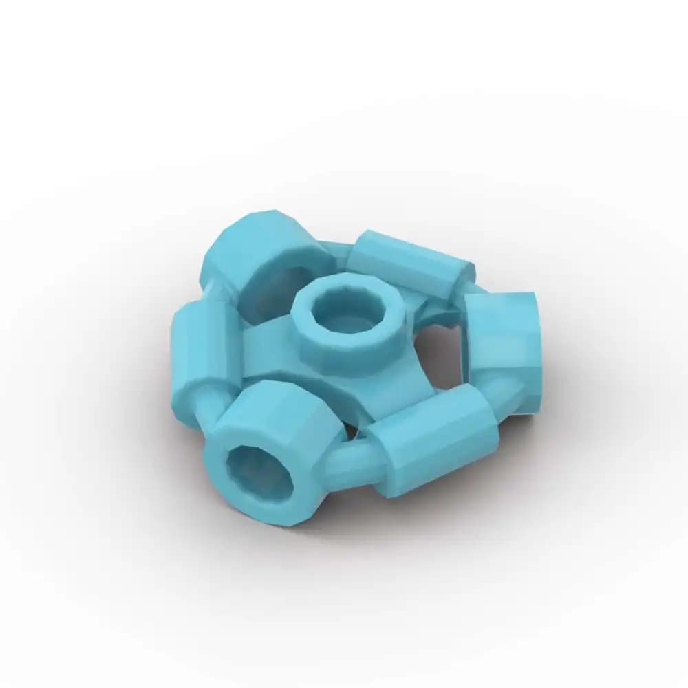 MOC 10PCS Parte Mattoni 20612 Braccio Anello Supporto Con 3 Bar Fori Building Blocks Set Connettore Cavo Compatibile Giocattolo Regalo Dei Bambini