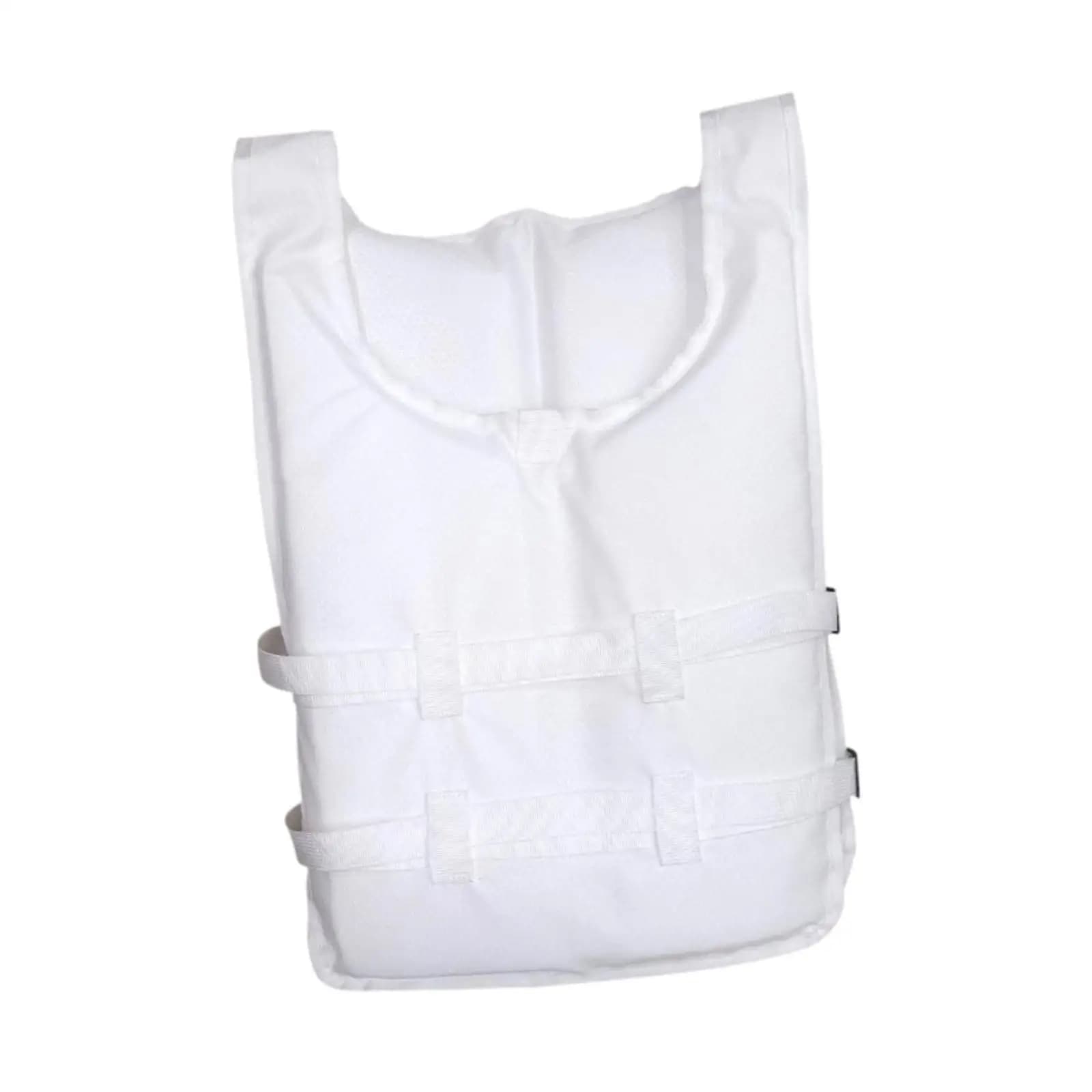 Giubbotto di Salvataggio per Adulti in PVC Confortevole, Gilet Galleggiante Portatile per Kayak, Surf, Pesca e Nautica