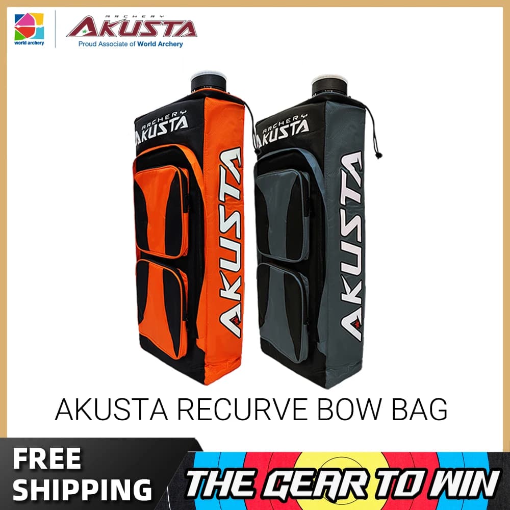 Akusta borsa per arco ricurvo per tiro con l'arco zaino portatile per Takedown con freccia faretra borsa da esterno accessori per tiro da caccia