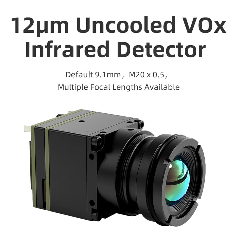 640x512 12um 9.1mm Lnes FPV Infrared Thermal Camera USB UVC LWIR CVBS Analog Drone Thermal Imaging Cameras Uncooled LC201