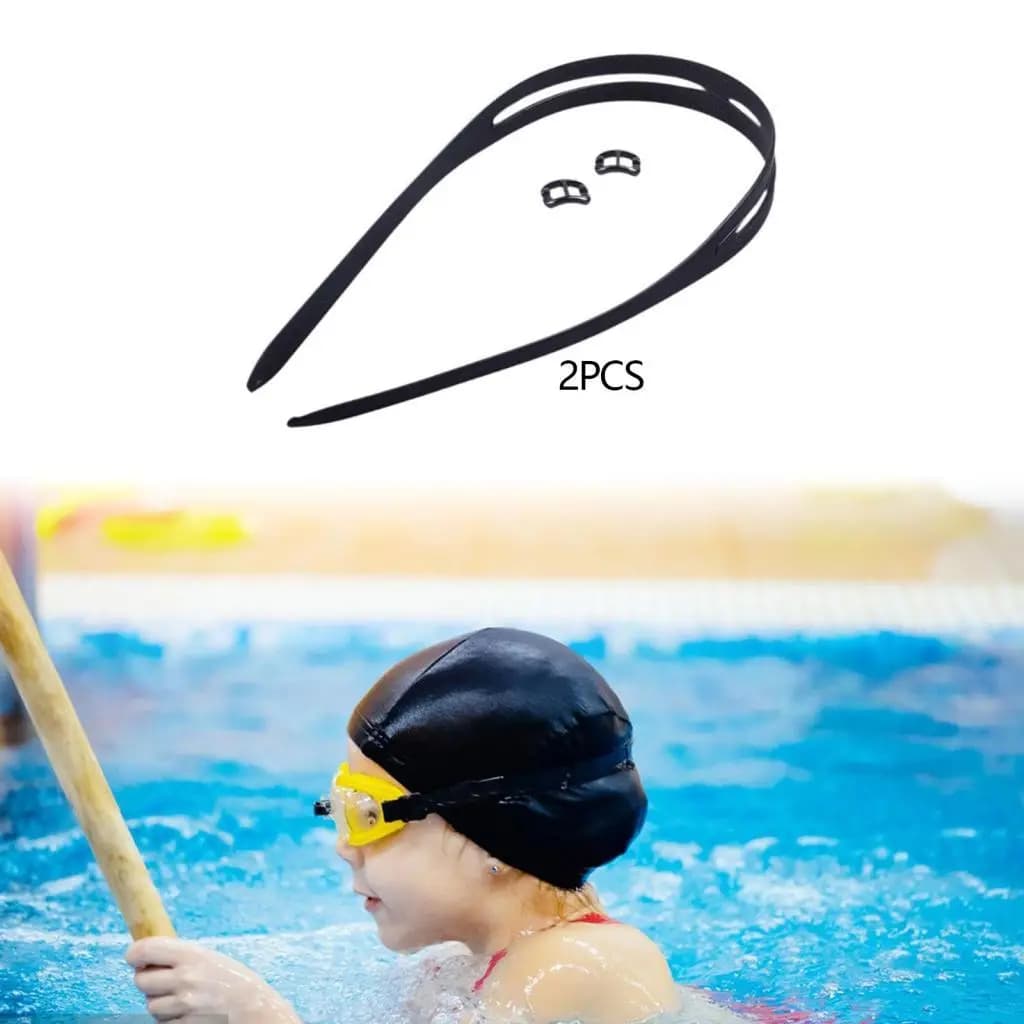 2x Swimming Goggle Straps Swimming Goggle Straps Universal Practical Accessories