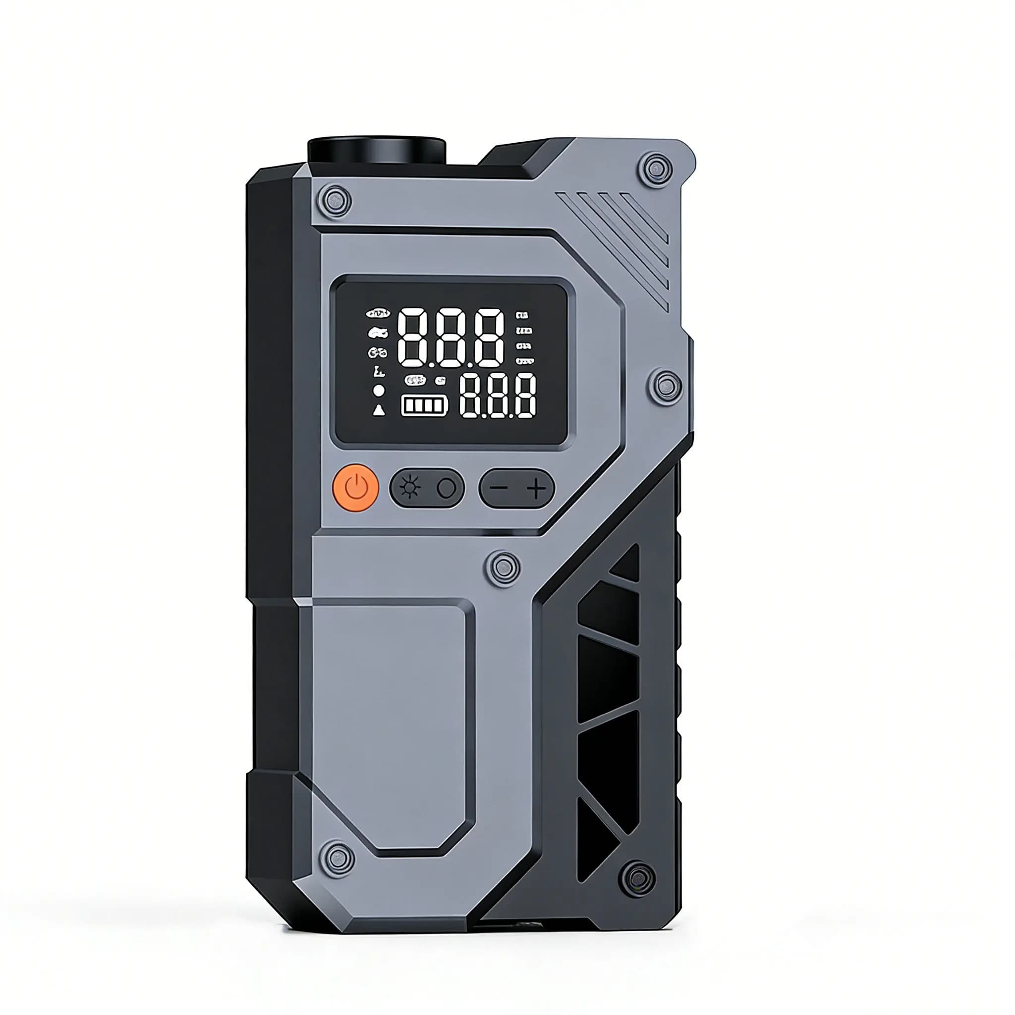 Avviatore di Emergenza Multifunzione per Auto con Compressore d'Aria, Caricabatterie 12V, Alimentatore Portatile