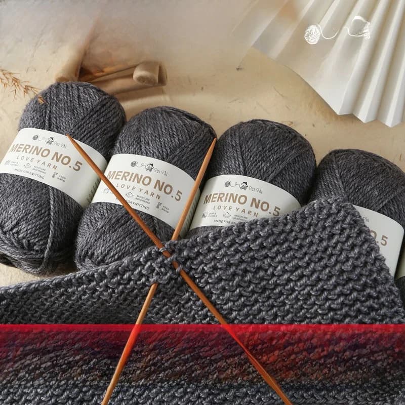 Filato di Lana Spessa Lavorato a Mano 245 per Maglioni, Sciarpe e Cappotti per Bambini, Accessori Moda Invernale, Marca Cinese