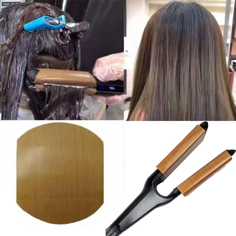 1/3/5 pz capelli ricci permanente stecca isolamento termico adesivo impermeabile per piastra per capelli corrugato ferro arricciacapelli strumenti per lo Styling