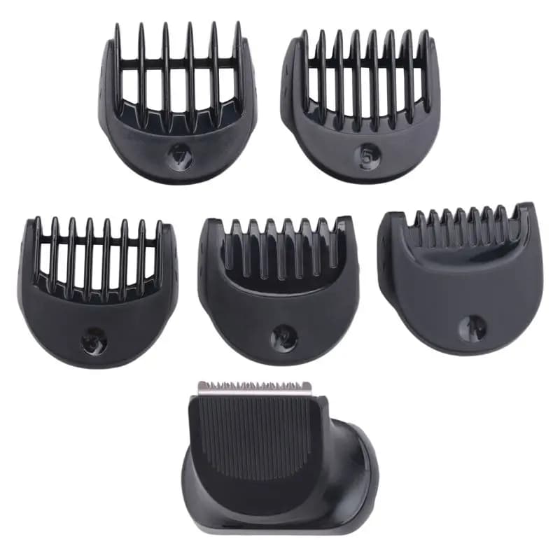 A74G-Beard Trimmer Head, Replacement Shaver Trimmer Head With 5-Piece 1/2/3/5/7Mm Guide Comb Trimming Set For Braun Series 3