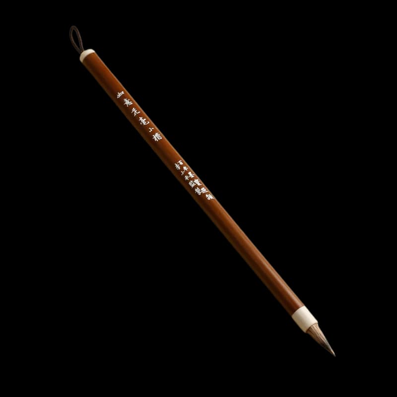 Weasel Purple Rabbit Multiple Hairs Chinese Calligraphy Brush Pen Set Small Regular Script Copying Scriptures Brush Writing Pen