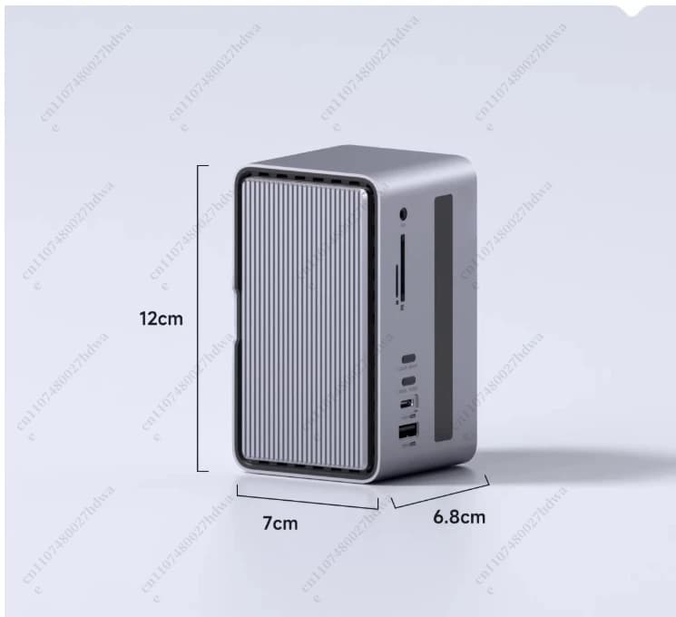 Docking Station Desktop per Disco Rigido M.2, Case USB Type-C, Convertitore Thunderbolt 3/4