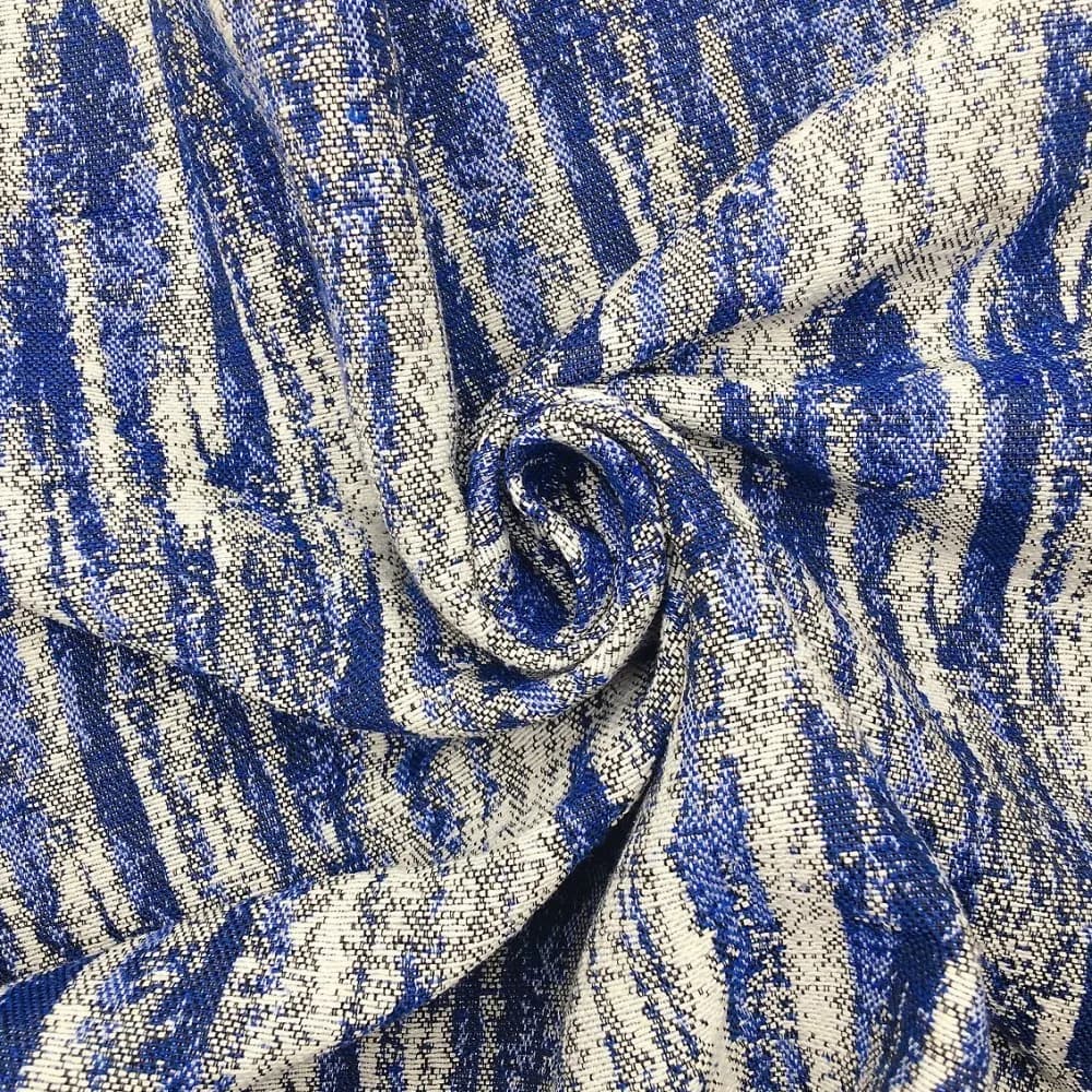Denim Jacquard Invernale Ispessito, Venduto a Metro, con Texture Sfumata e Processo di Lavaggio, Tessuto per Cucito Fai-da-te, Abbigliamento, Jeans e Tessuti di Design