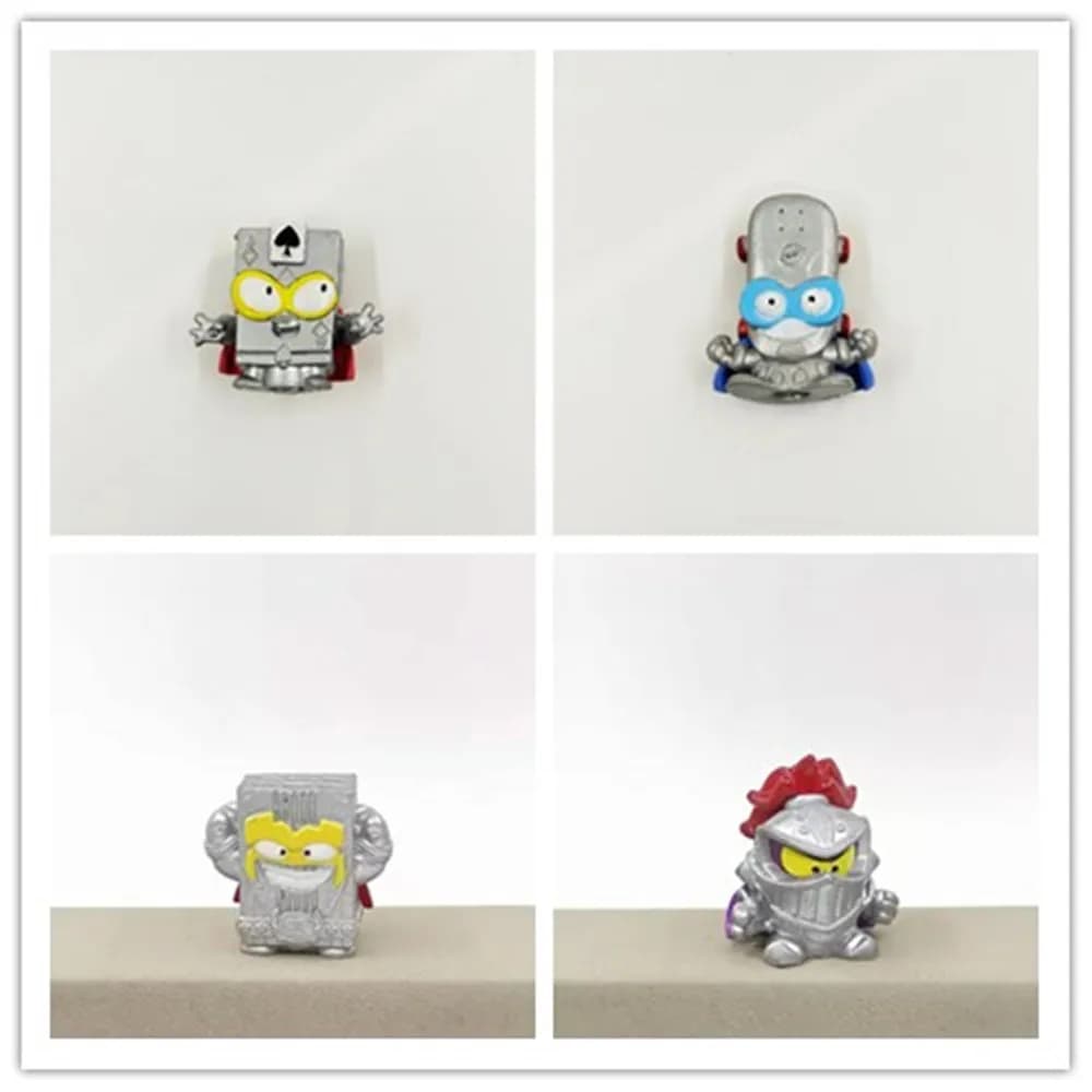 1pcs Ultra Rare Superzings Silver Kazoom Kids Miniature Action Figures Can Choose Limited Collection Toys Boys Gift