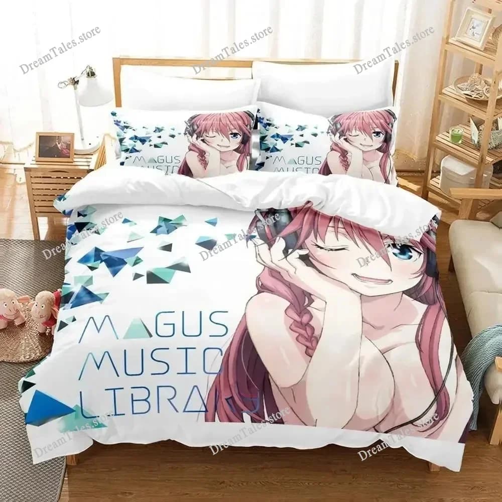 Set di Biancheria da Letto Trinity Seven, Completo Letto Singolo, Matrimoniale, Queen, King Size, Set Copripiumino per Adulti e Bambini, Set Lenzuola con Stampa Anime