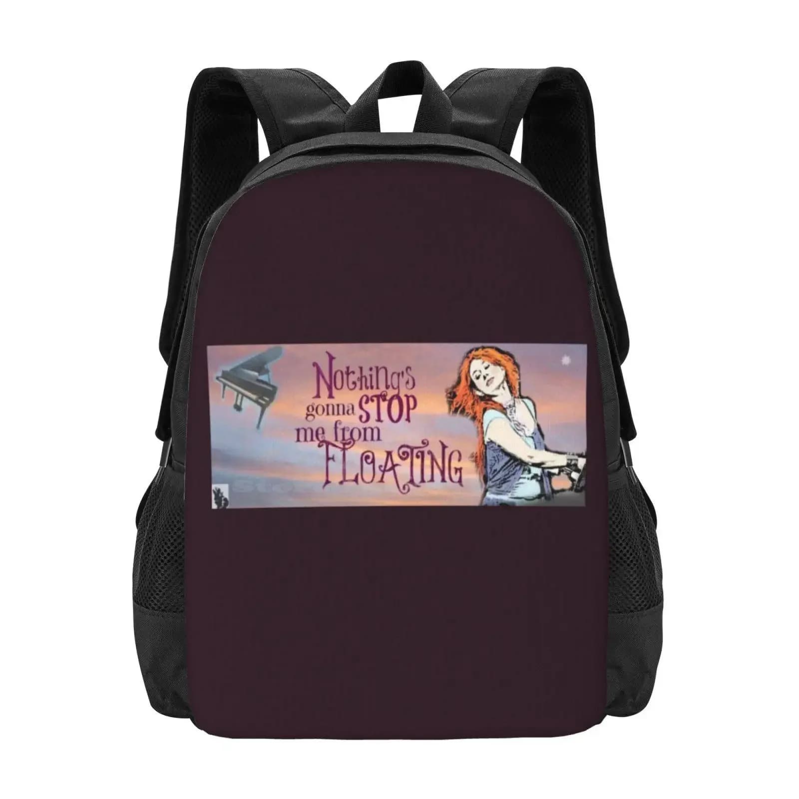 Borse da scuola da viaggio per laptop con design modello Padre Lucifero Tori Amos Ragazzi per padre Lucifero Floating Piano Sky