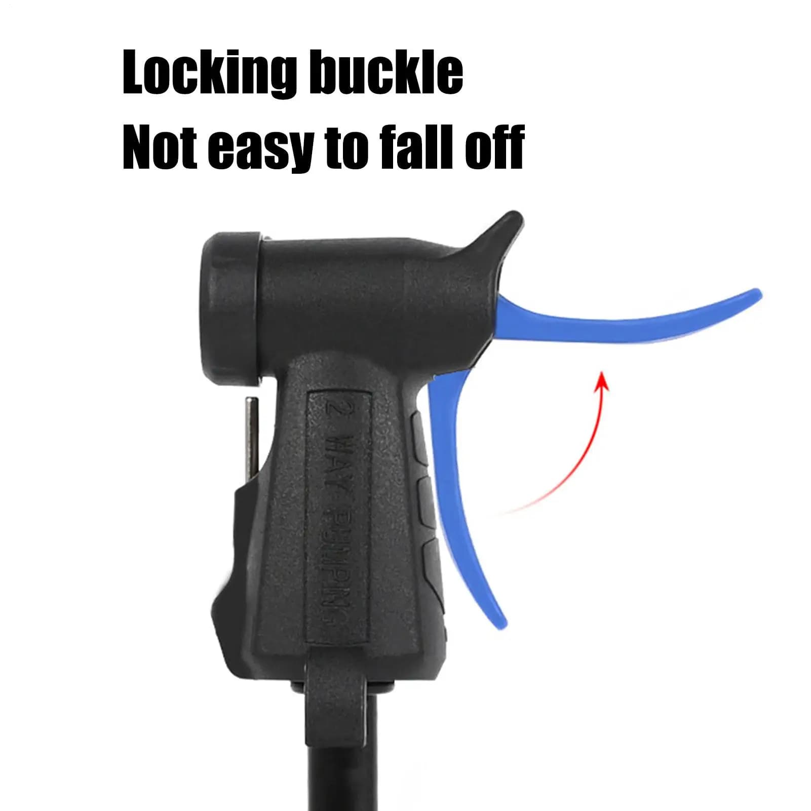 Pompa per pneumatici per bici portatile Piccola pompa a mano Gonfiatore per bici Accessori per ciclismo manuali Gonfiatore ad alta pressione per donne gonfiabili