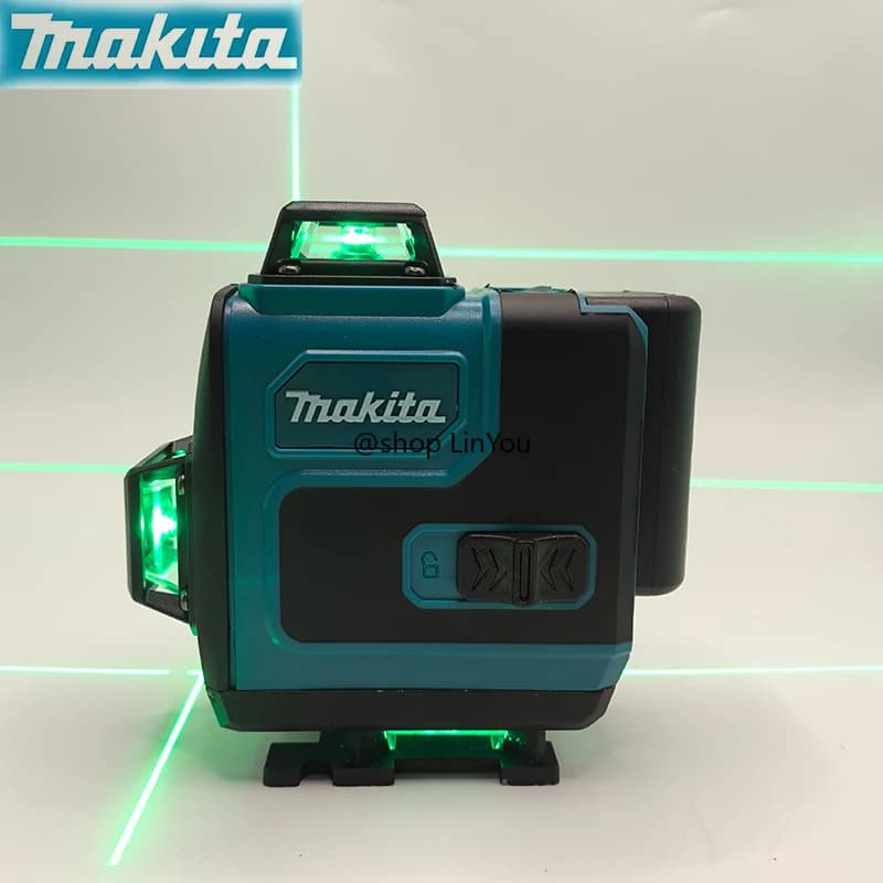 Makita 3D-4D 16-line high precision 360° horizontal vertical green laser horizontal wall-mounted portable power tools